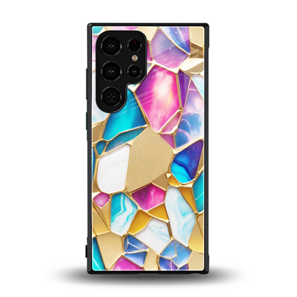 Luxe Spectrum back phone cover | glass case for samsung galaxy s24 ultra