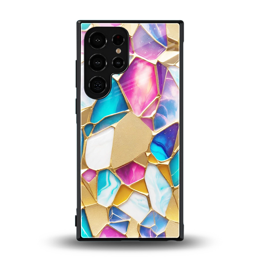 Luxe Spectrum back phone cover | glass case for samsung galaxy s24 ultra