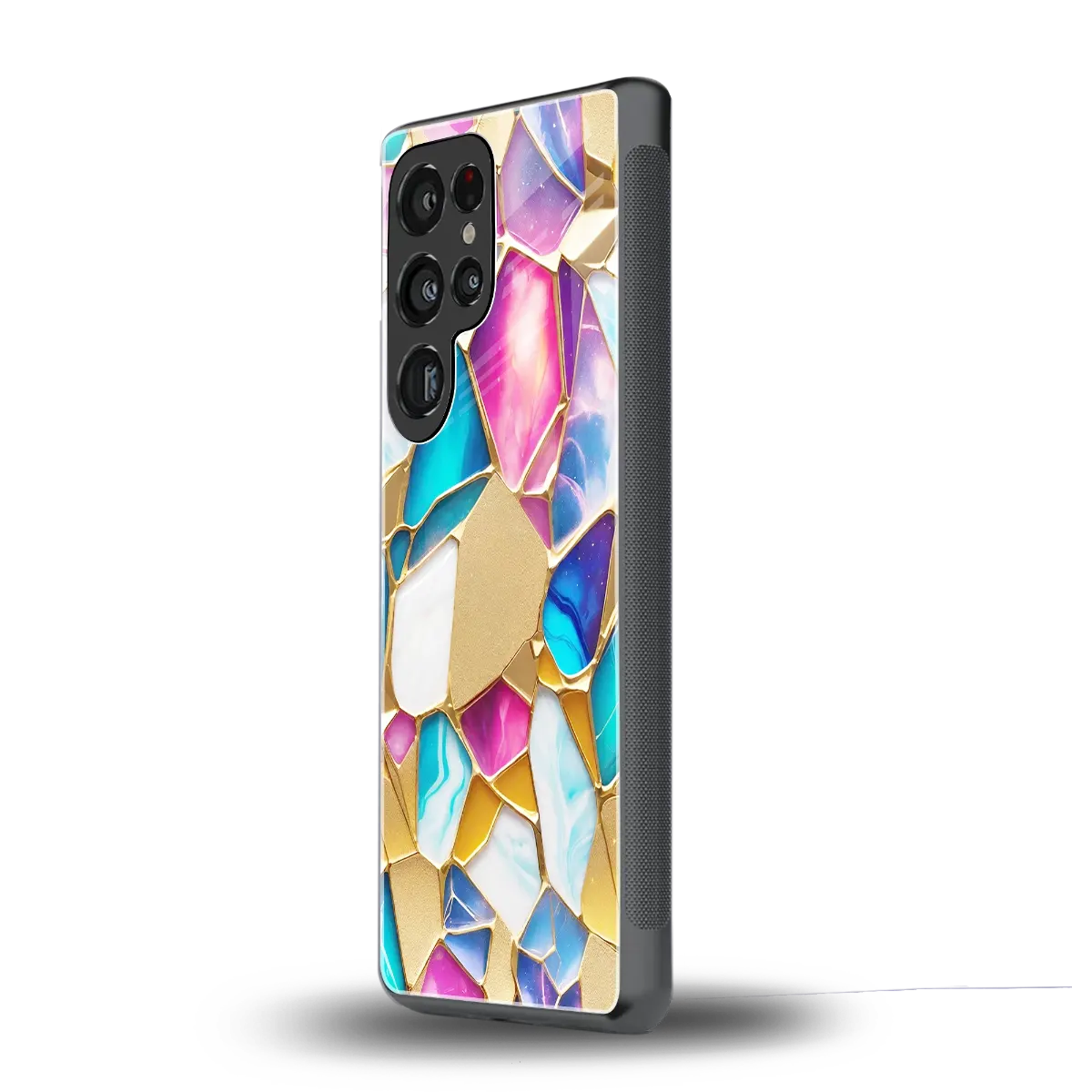 Luxe Spectrum samsung galaxy s26 ultra mobile cover | shockproof glass phone case