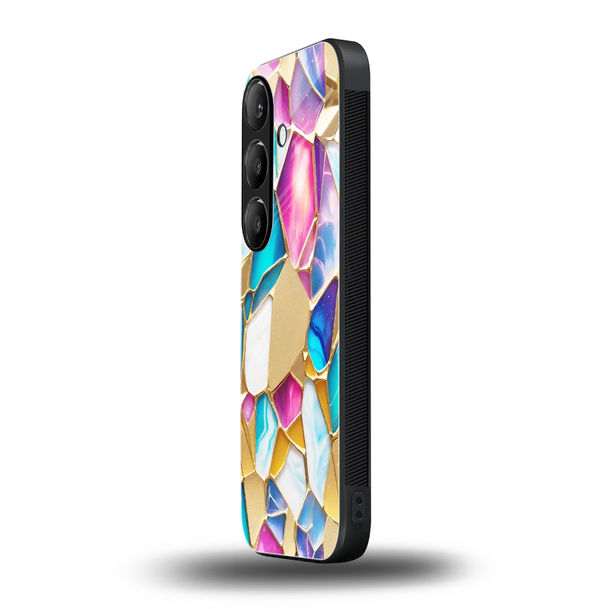Luxe Spectrum samsung galaxy s24 mobile cover | shockproof glass phone case