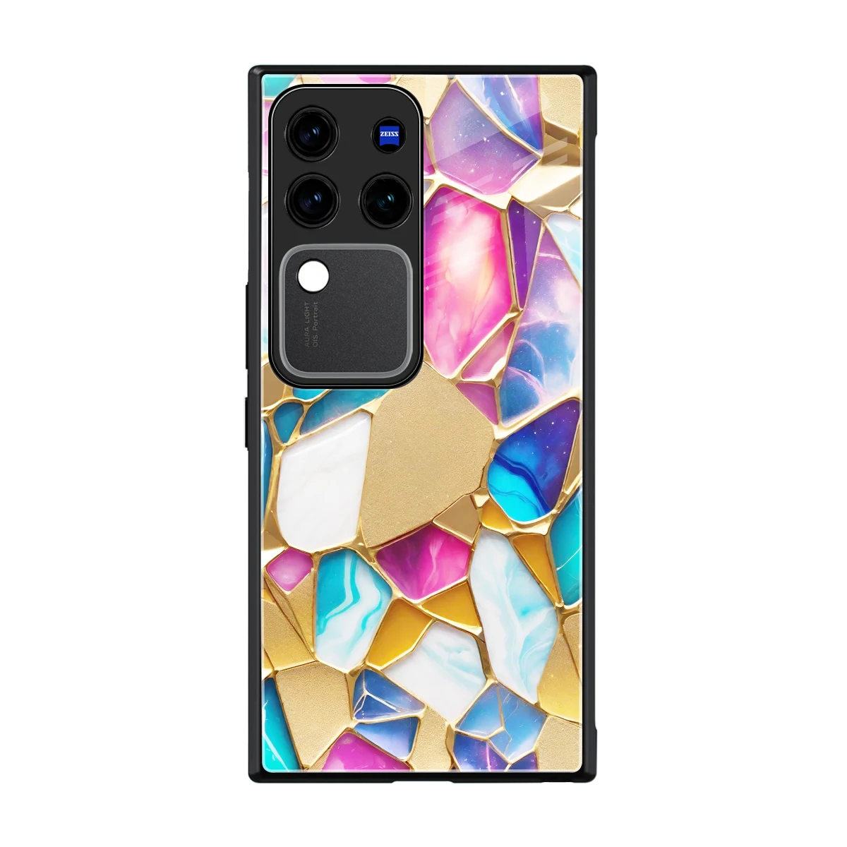 Luxe Spectrum back phone cover | glass case forvivo v30 pro