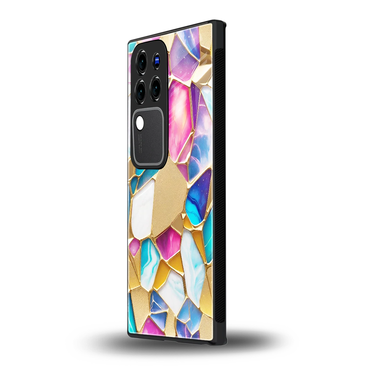 Luxe Spectrumvivo v30 pro mobile cover | shockproof glass phone case