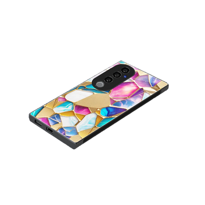 Luxe Spectrum stylish phone case for vivo v40 pro | glossy glass and slim fit