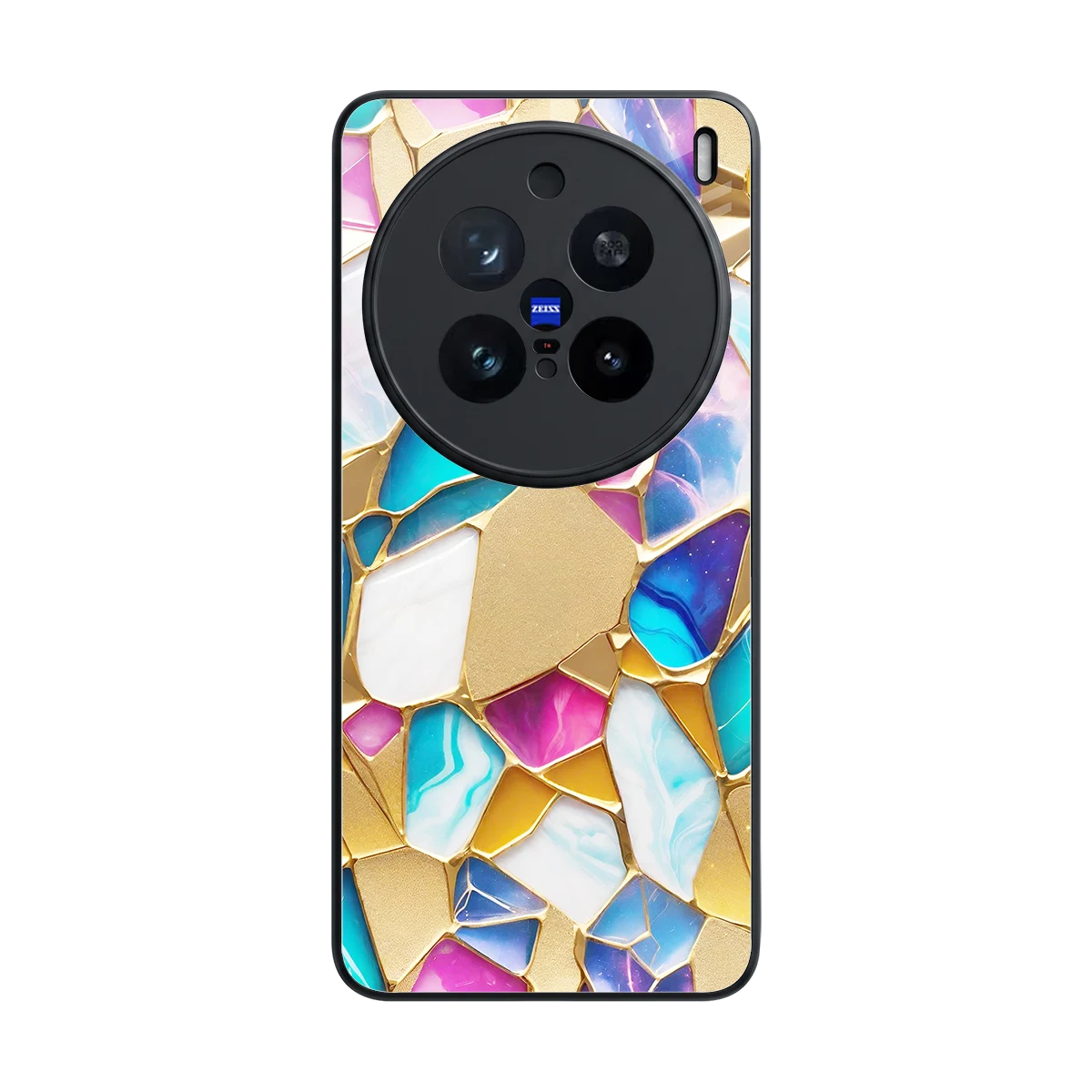 Luxe Spectrum back phone cover | glass case for vivo x200 pro