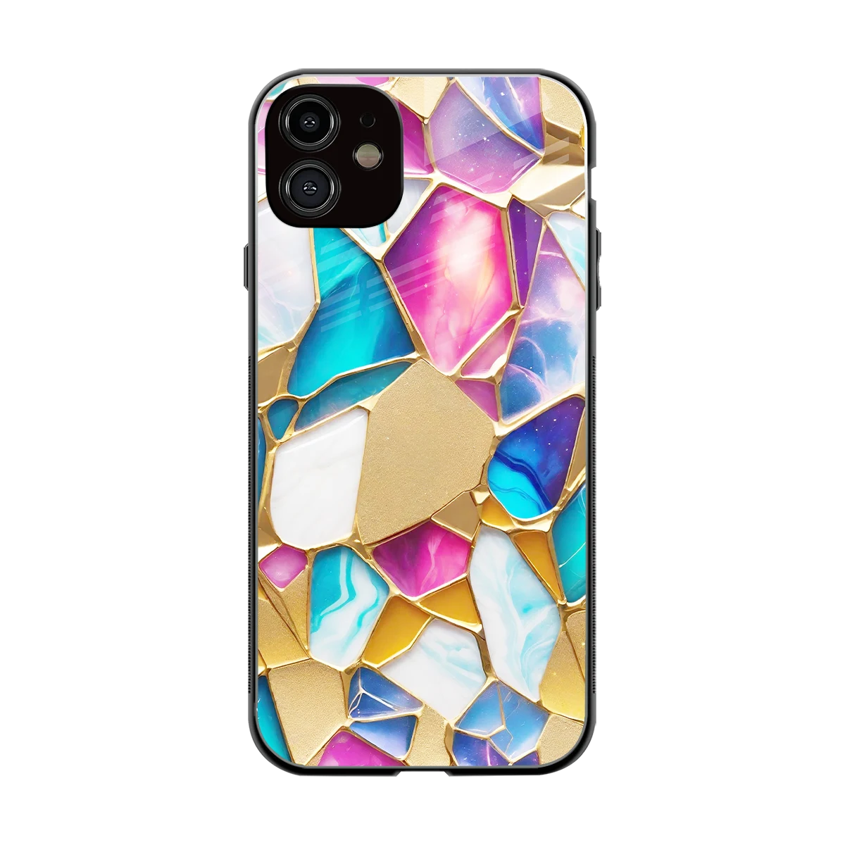 Luxe Spectrum back phone cover | glass case for iphone 11