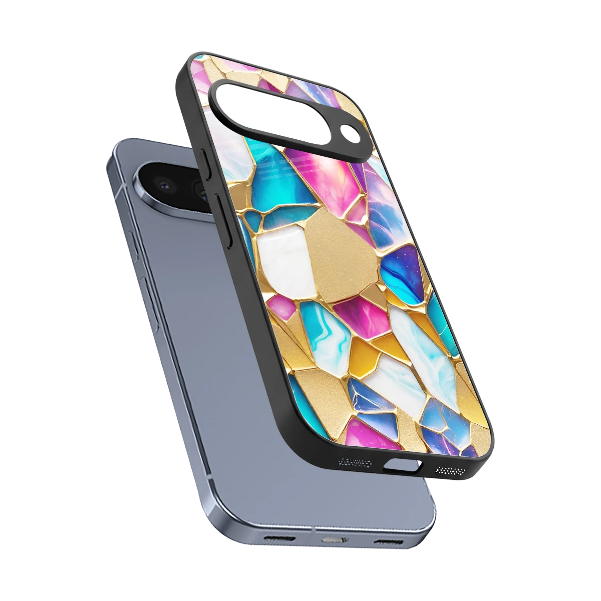 Luxe Spectrum sleek google pixel 10 cover with tempered glass back and TPU edges
