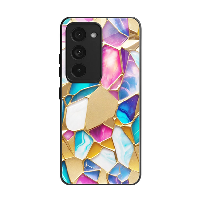Luxe Spectrum back phone cover | glass case for redmi 15 5g