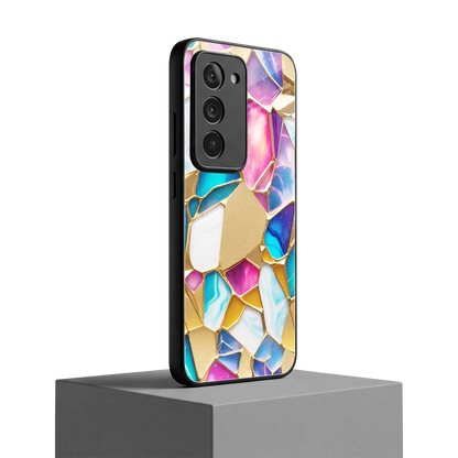 Luxe Spectrum redmi 15 5g mobile cover | shockproof glass phone case
