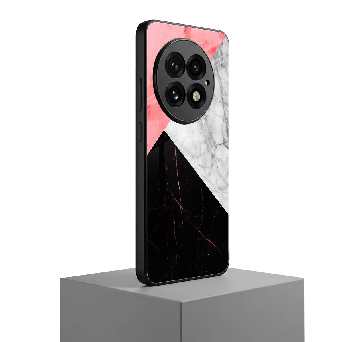 Luxe Trio oneplus 13 mobile cover | shockproof glass phone case
