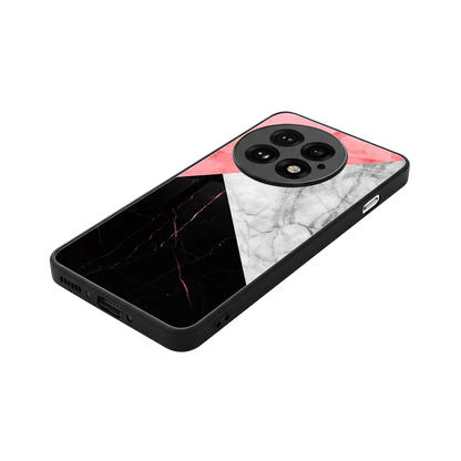 Luxe Trio stylish phone case for oneplus 13 | glossy glass and slim fit
