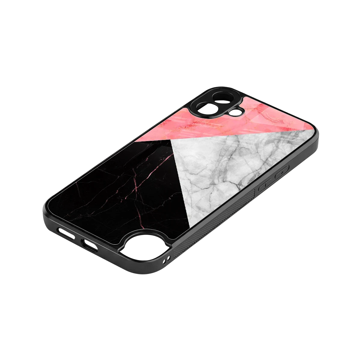 Luxe Trio stylish phone case for cmf nothing phone 1 | glossy glass and slim fit