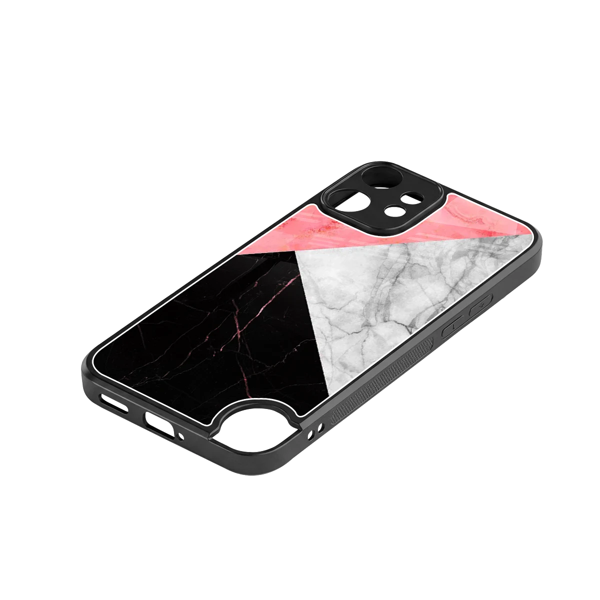 Luxe Trio stylish phone case for cmf nothing phone 2 pro | glossy glass and slim fit