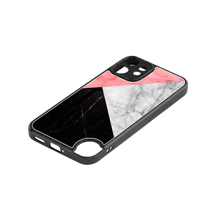 Luxe Trio stylish phone case for cmf nothing phone 2 pro | glossy glass and slim fit