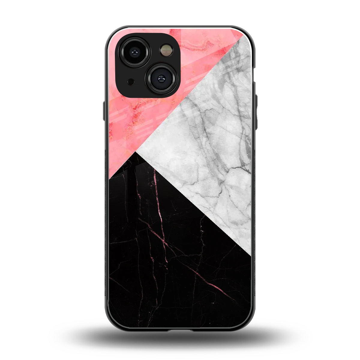 Luxe Trio back phone cover | glass case for iphone 12 mini
