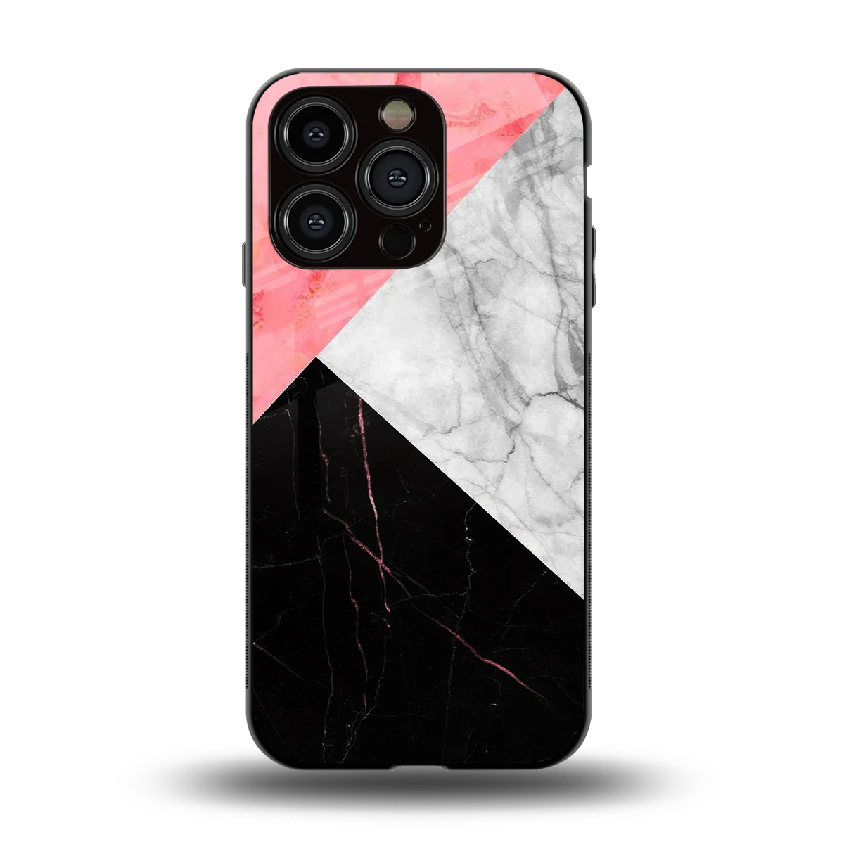 Luxe Trio back phone cover | glass case for iphone 12 pro