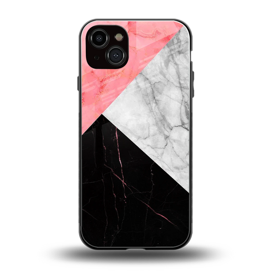 Luxe Trio back phone cover | glass case for iphone 14 plus