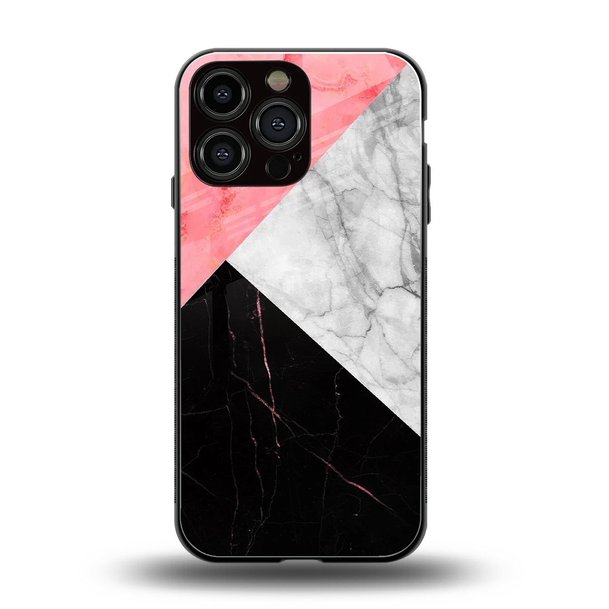 Luxe Trio back phone cover | glass case for iphone 15 pro max