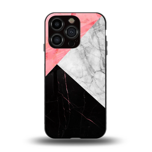 Luxe Trio back phone cover | glass case for iphone 15 pro