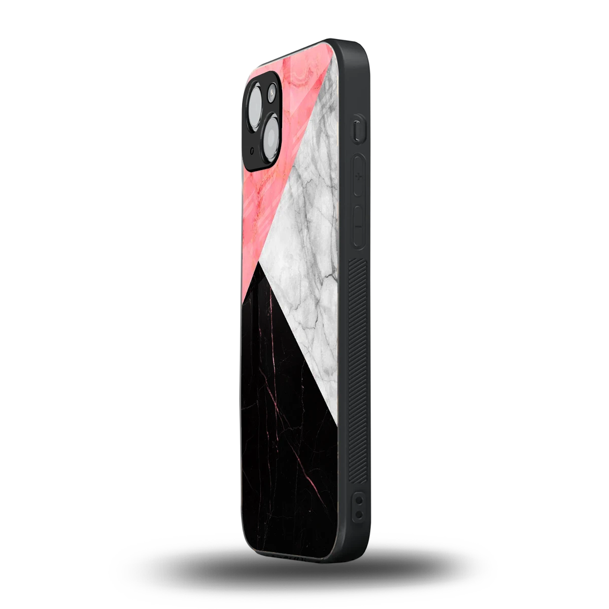 Luxe Trio iphone 15 mobile cover | shockproof glass phone case