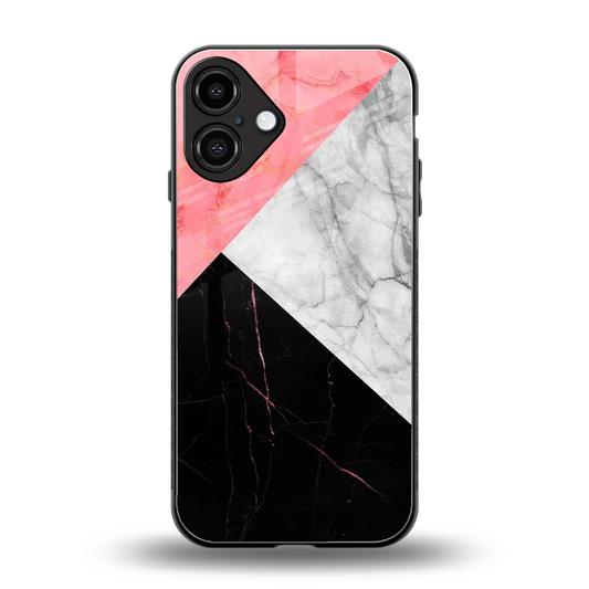 Luxe Trio back phone cover | glass case for iphone 16 plus