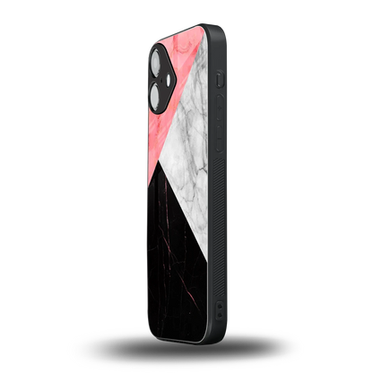 Luxe Trio iphone 16 plus mobile cover | shockproof glass phone case