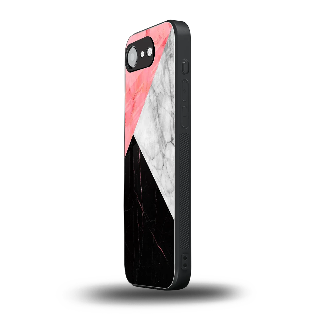 Luxe Trio iphone 17e mobile cover | shockproof glass phone case