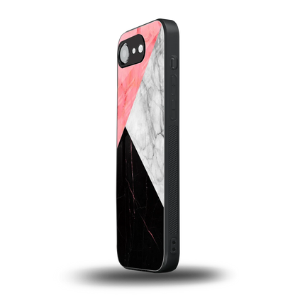 Luxe Trio iphone 17e mobile cover | shockproof glass phone case