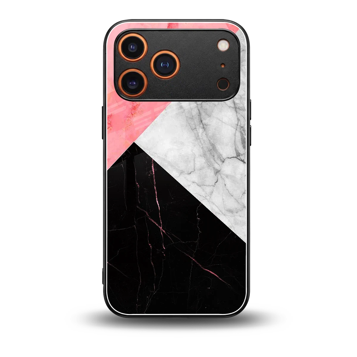 Luxe Trio back phone cover | glass case for iphone 17 pro