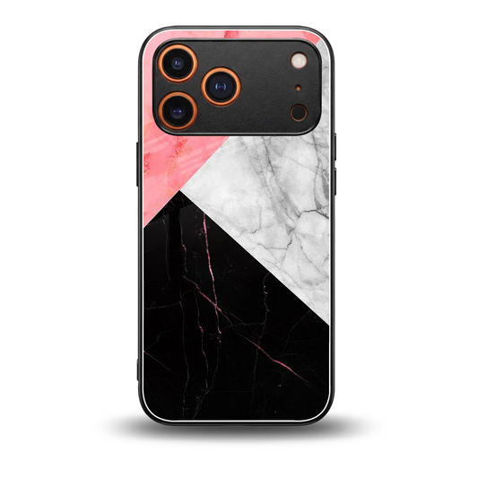 Luxe Trio back phone cover | glass case for iphone 17 pro max