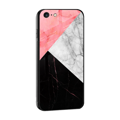 Luxe Trio sleek iphone 6 cover with tempered glass back and TPU edges