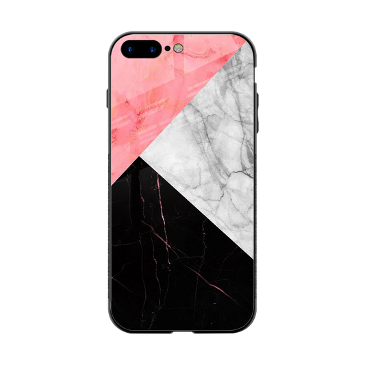 Luxe Trio back phone cover | glass case for iphone 8 plus