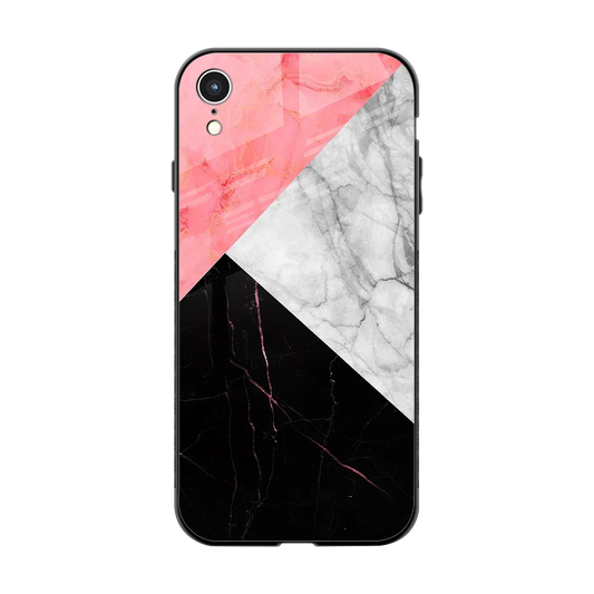 Luxe Trio back phone cover | glass case for iphone xr