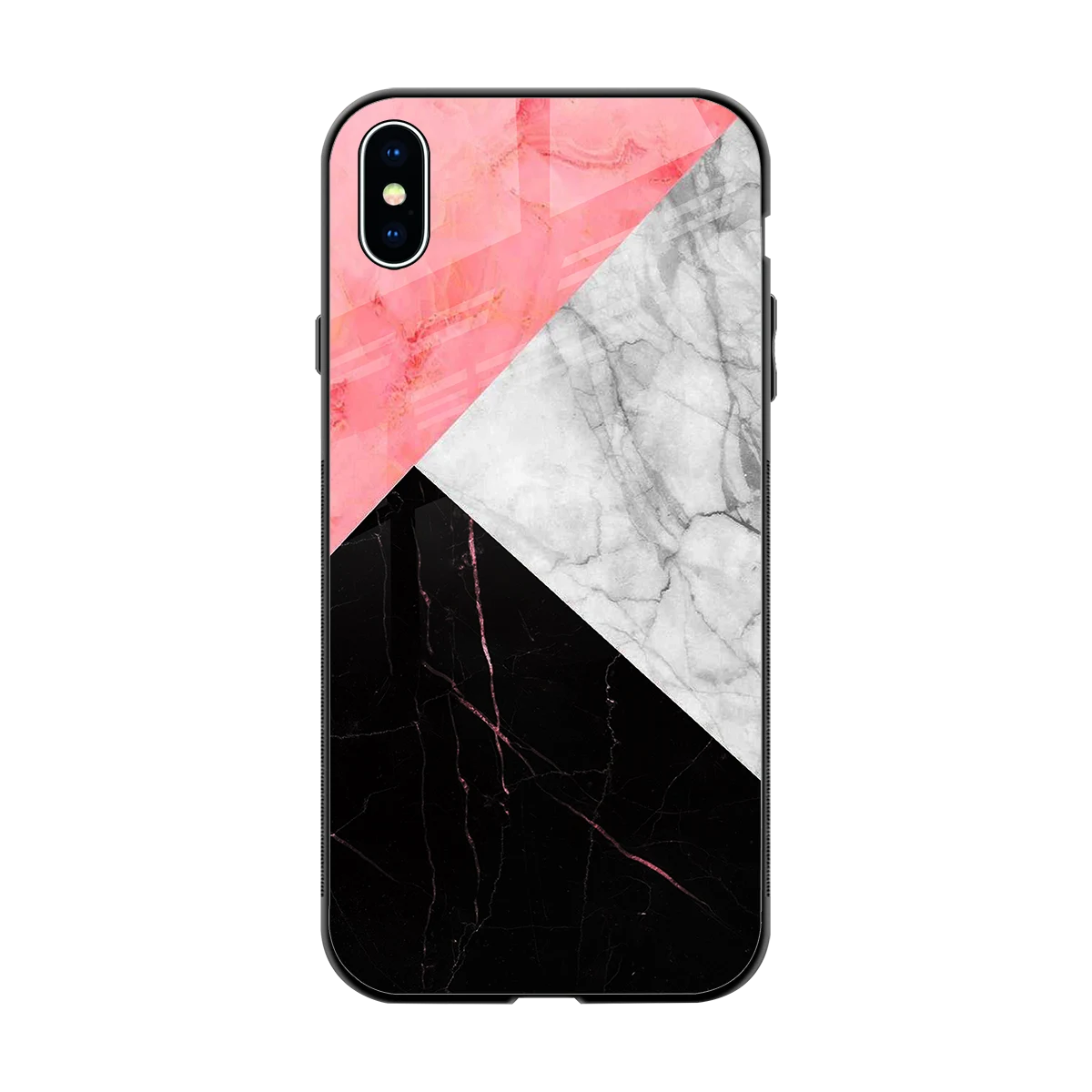 Luxe Trio back phone cover | glass case for iphone xs max