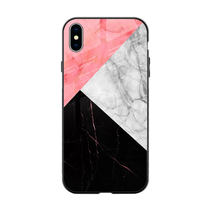 Luxe Trio back phone cover | glass case for iphone xs max