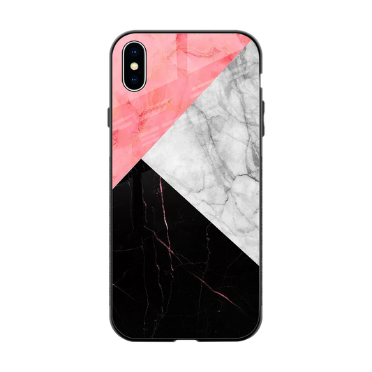 Luxe Trio back phone cover | glass case for iphone xs max