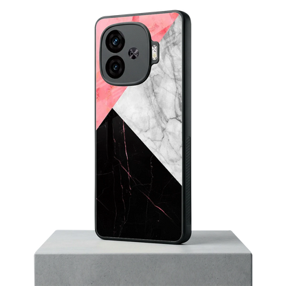 Luxe Trio iqoo neo 10r 5g mobile cover | shockproof glass phone case