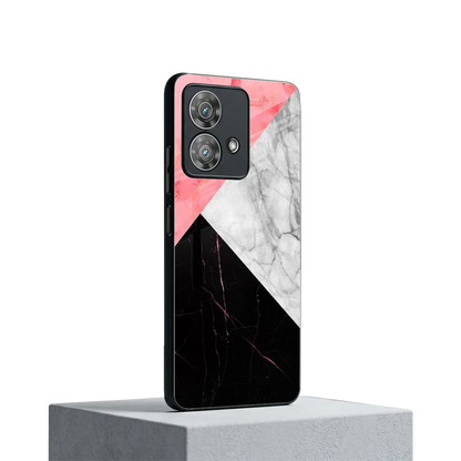 Luxe Trio motorola edge 40 neo 5g mobile cover | shockproof glass phone case