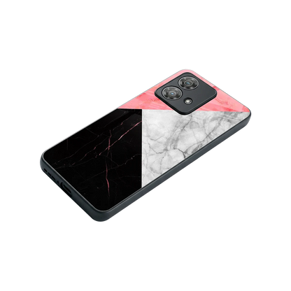 Luxe Trio stylish phone case for motorola edge 40 neo 5g | glossy glass and slim fit