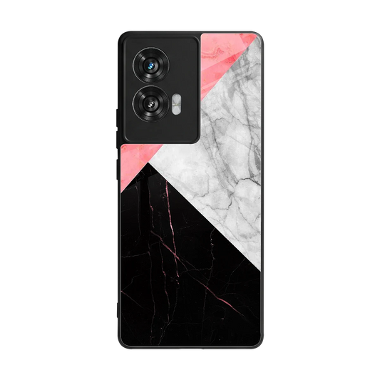 Luxe Trio back phone cover | glass case for motorola edge 50 fusion