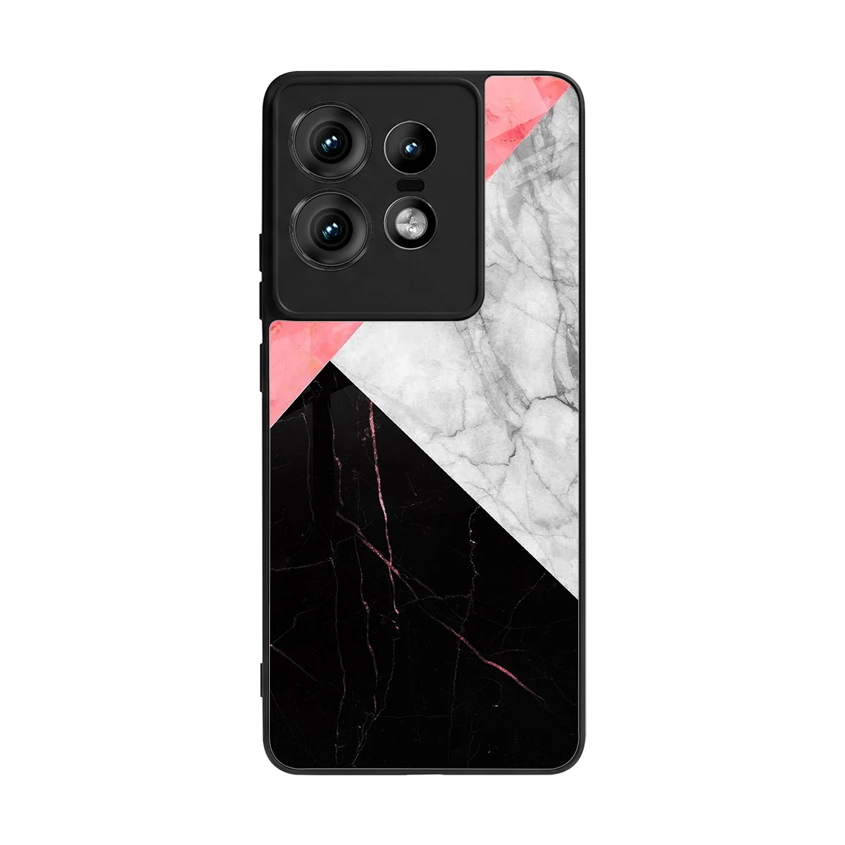 Luxe Trio back phone cover | glass case for motorola edge 50 pro