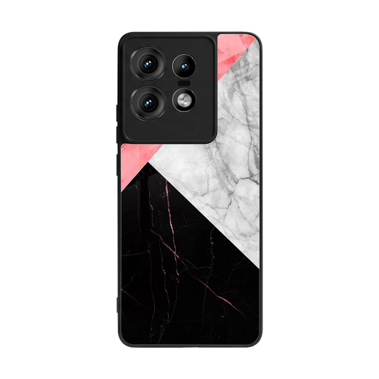 Luxe Trio back phone cover | glass case for motorola edge 50 pro