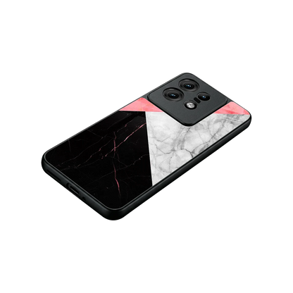 Luxe Trio stylish phone case for motorola edge 50 pro | glossy glass and slim fit