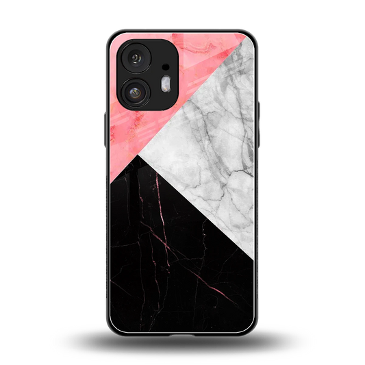 Luxe Trio back phone cover | glass case for nothing phone 2