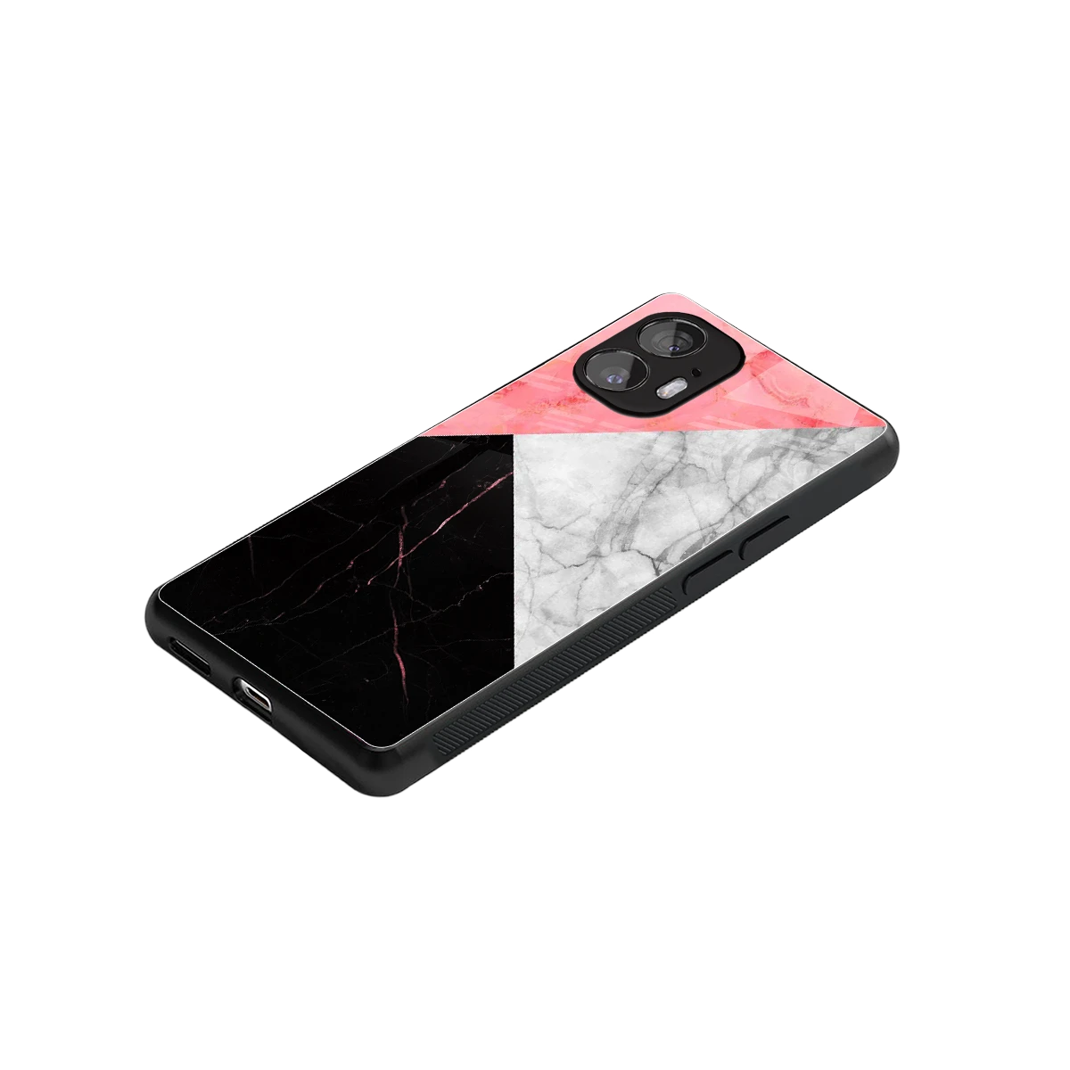 Luxe Trio stylish phone case for nothing phone 2 | glossy glass and slim fit