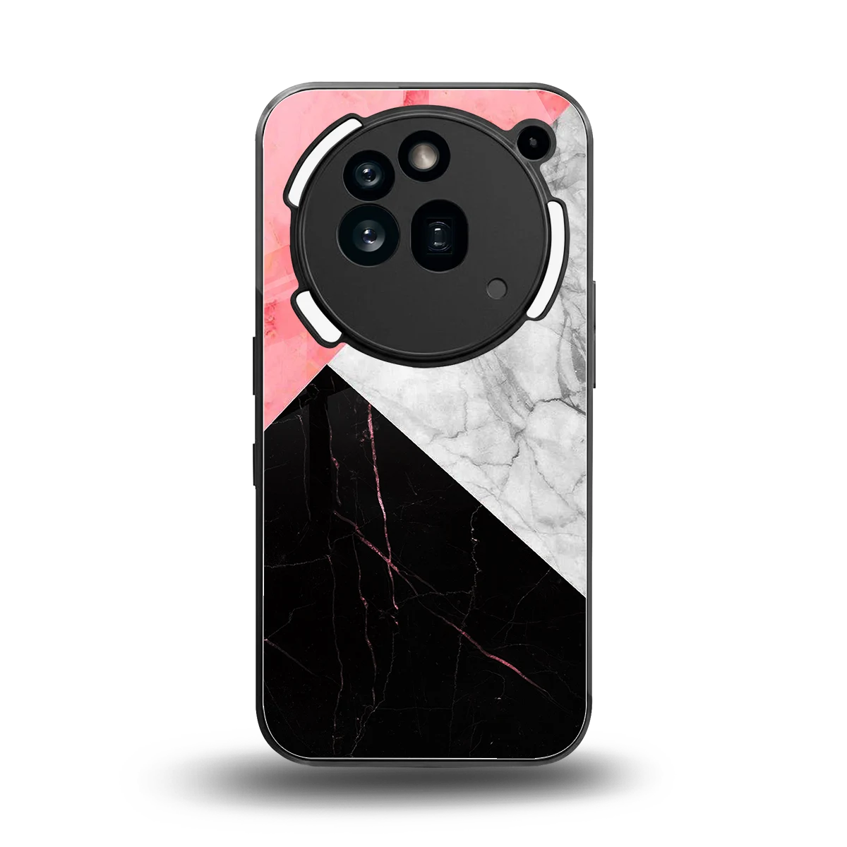 Luxe Trio back phone cover | glass case for nothing phone 3a pro