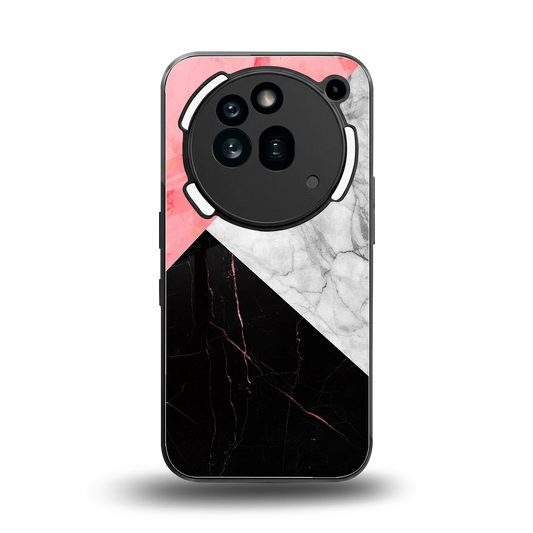 Luxe Trio back phone cover | glass case for nothing phone 3a pro