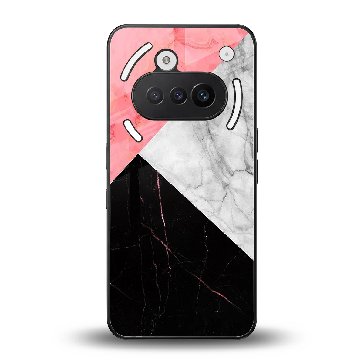 Luxe Trio back phone cover | glass case for nothing phone 3a