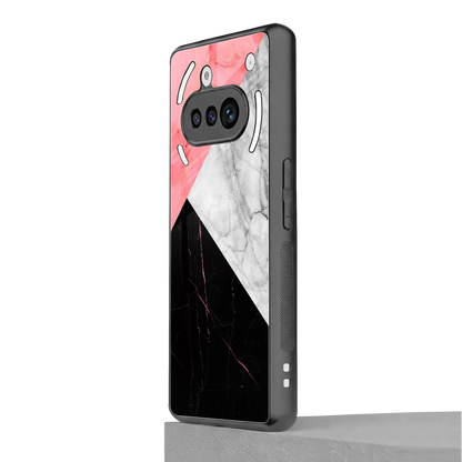 Luxe Trio nothing phone 3a mobile cover | shockproof glass phone case