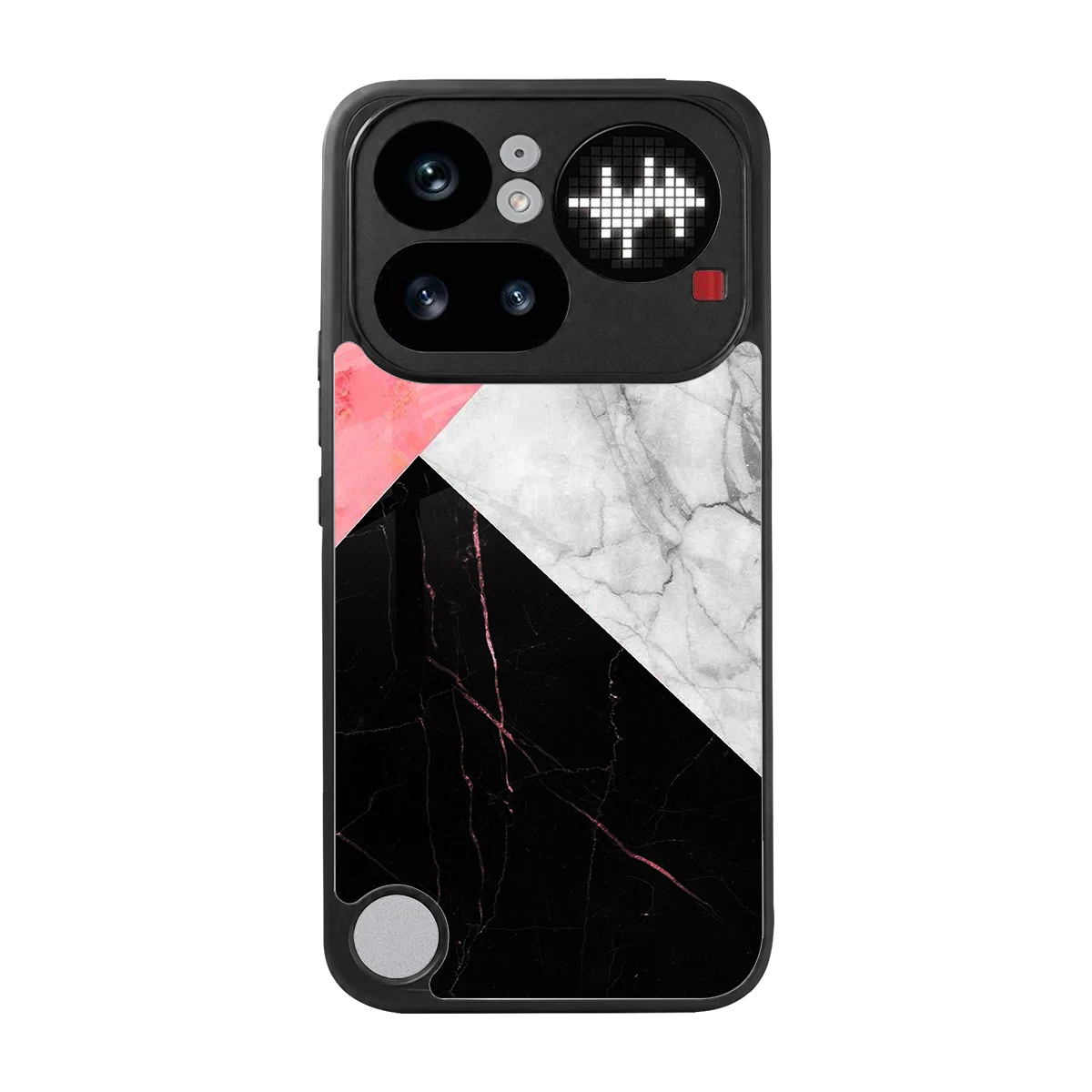 Luxe Trio back phone cover | glass case for nothing phone 4a pro