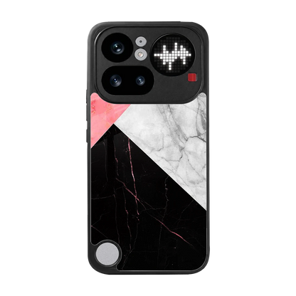Luxe Trio back phone cover | glass case for nothing phone 4a pro